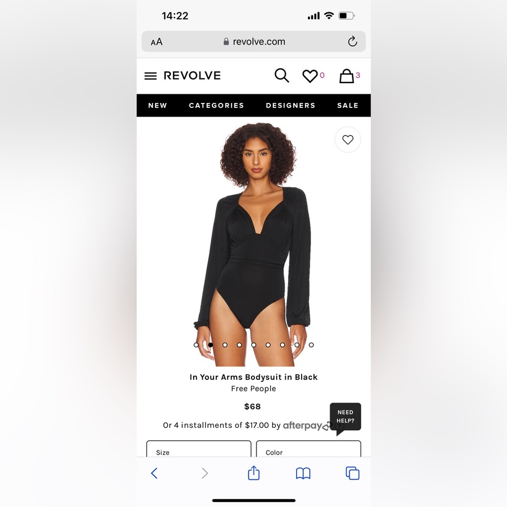 Free People In Your Arms Bodysuit